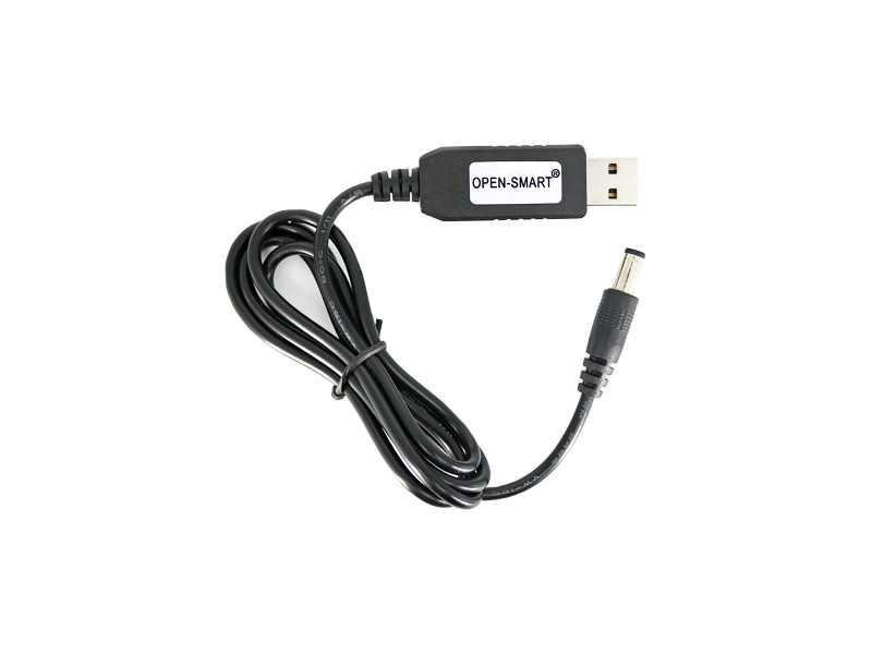USB 5V to 5.5mm DC Male 12V Cable - Image 2